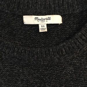 Madewell Sweater Tuxedo-stripe Texturework A9270
